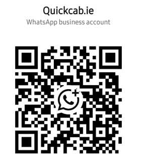 Scan to add QuickCab Dublin on WhatsApp